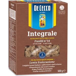 De Cecco Pasta Integrale Fusilli - 500 g