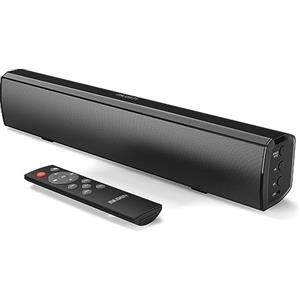 Majority Bowfell 2.1 Bluetooth Soundbar für TV Geräte, PC Lautsprecher, Fernbedienung im Lieferumfang enthalten, kompakt, mit Cinch-Kabel und optischem Eingang