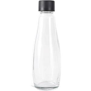 Levivo Bottiglie di vetro per gasatore, di ricambio o extra, volume 0,6 l, da usare come caraffa in vetro, ecologiche e più durature delle bottiglie in PET, 1 Bottiglie