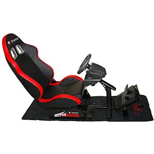 Xtreme Videogames Xtreme Sedile Racing Set Reclinabile con Supporto Cambio Pedaliera e Volante - Classics - PlayStation 4