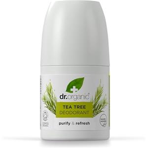 Dr. Organic Dr.Organic Tea Tree Deodorante, 50ml, Nebulizzatore, Aloe vera