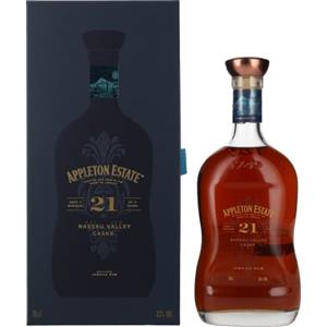 Appleton Estate 21 Years Old Jamaica Rum Nassau Valley Casks 43% Vol. 0,7l in Giftbox