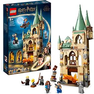LEGO Harry Potter Hogwarts: la Stanza delle Necessità, Castello Giocattolo per Bambini e Bambine con Serpente di Fuoco Trasformabile, Set Costruzione Modulare da i Doni della Morte 76413