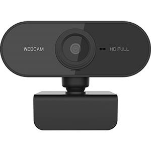 Koanhinn Webcam HD 1080P Computer PC Web Camera con Microfono Ruota Fotocamera per Live Video Calling Conferenza Lavoro