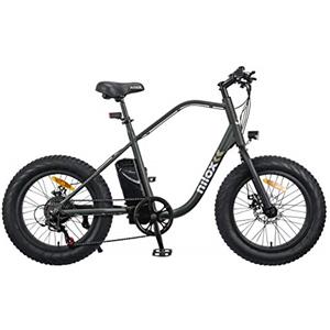 Nilox, E-Bike J3, Bici Elettrica con Pedalata Assistita, Motore Brushless High Speed da 250 W a 5 Velocità, Fino a 25 km/h, Batteria LG da 36 V - 8 Ah, Ruote 20