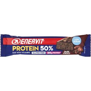 Enervit Protein 50% Bar With Vitamins Dark Choco 40 G