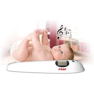 Reer GmbH 6409 Bilancia per Neonati con Effetti Sonori