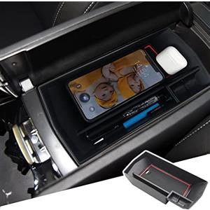 BIBIBO Citroen DS4 bracciolo auto con tappetino Scatola Portaoggetti del Bracciolo Central Console Armrest Storage Box per Citroen DS4 III 2021 2022