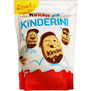 Generico Kinder Kinderini Biscotti Frollini al Latte e Cacao 250g (NOVITA')