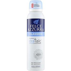 Felce Azzurra - Deodorante Spray Classico con Formula IdraTalc, Efficacia 48 Ore, Non Macchia - 150 ml