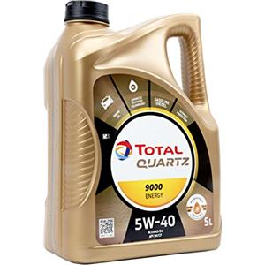 TOTAL Olio lubrificante per motori Total Quartz 9000 Energy 5W-40 5 litri