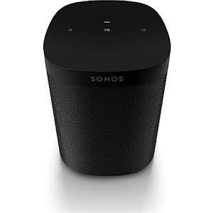 Sonos One Generazione 2 Smart Speaker Altoparlante Wi-Fi Intelligente, con Alexa integrata, AirPlay e Google Assistant, Nero