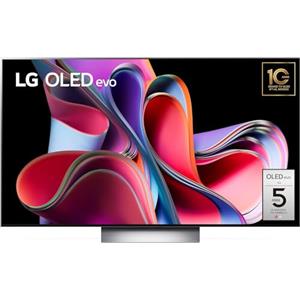 LG OLED evo 65'', Smart TV 4K, OLED65G36LA, Serie G3 2023, Design One Wall, Processore α9 Gen6, Brightness Booster Max, Dolby Vision, Wi-Fi 6, 4 HDMI 2.1 @48Gbps, VRR, ThinQ AI, webOS 23