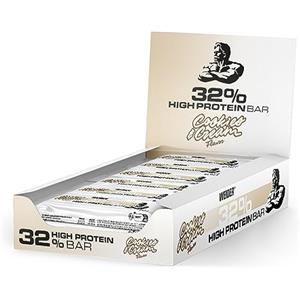 WEIDER 32% High Protein Bar, Baretta Proteica al gusto di Biscotti e Panna, 12 x 60 g