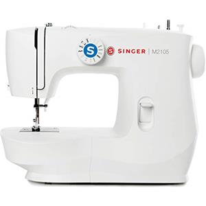 SINGER M2105 Automatic sewing machine Electromechanical, Metallo, Bianco