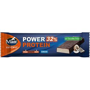 Matt Barretta Proteica Power Protein Cocco con Cioccolato Svizzero, 35g
