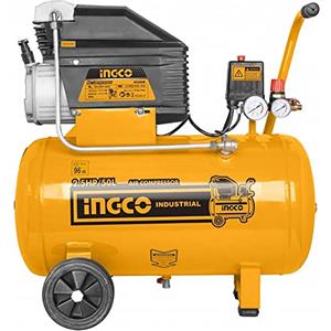 Ingco AC255081E Compressore Aria 50 Litri Lt 8 Bar 1 Kw Professionale