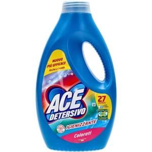 ACE+ ACE Detersivo Liquido Lavatrice, Igienizzante, Colorati, 1375 ml, 1 pezzo