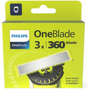 OneBlade 1 Lama di ricambio + 1 Pettine + 1 Guaina Protettiva, Orig