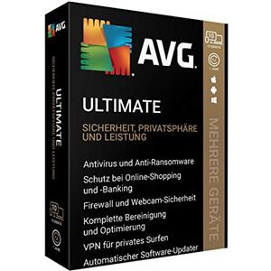 ADS Technologies AVG Ultimate, 10 Geräte, 1 Jahr, 1 DVD-ROM
