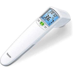 Beurer FT 100, termometro per febbre senza contatto con tecnologia di misurazione a infrarossi