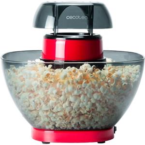 Cecotec Macchina per Popcorn Elettrica Fun&Taste P'Corn Easy. Popcorn Maker, 1200 W, Sistema di Iniezione d'Aria, Ciotola Estraibile, Coperchio Antiaderente e Rimovibile, Design Compatto