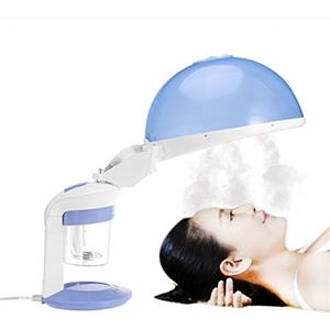 Brino 2 in 1 Vaporizzatore multifunzionale facciale capelli viso sauna casa spa ozono vapori ionico macchina per bellezza nano spray cura della pelle personale cura del viso