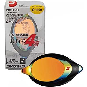 SWANS SRXCL-M - Lente Ottica per occhialini da Nuoto, a Specchio, Dorato