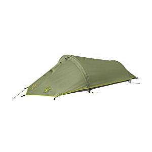 Ferrino Sling 1, Tenda Ultraleggera Adulto-Unisex, Verde, 270x80x65 cm, 1 persona, per Campeggio & escursioni