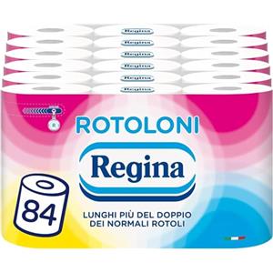 Regina Rotoloni Carta Igienica, 84 Maxi Rotoli