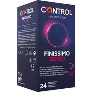 Control Finissimo Senso Preservativi Sottili 0.06 mm - 24 Profilattici