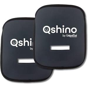 Qshino Dispositivo Antiabbandono Universale Per Seggiolini Auto Con Bluetooth, Blu, 2 Pack