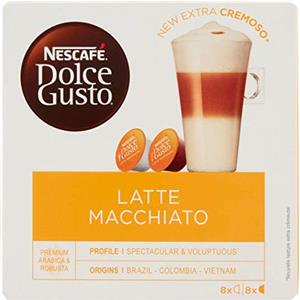 NESCAFÉ DOLCE GUSTO NESCAFÉ DOLCE GUSTO Latte Macchiato con Caffè, 16 Capsule