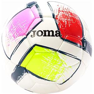 Joma 8424309612931 Pallone da Calcio, Unisex, Giallo, Bianco/Multicolore, Standard