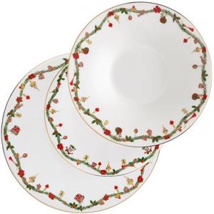 Rosenthal Mesh MOUNTAIN set 18 piatti tondi + 6 bicchieri - Candida Celiento