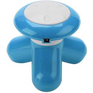 Ejoyous Mini Massaggiatore Elettrico per Mani USB - Massaggio Vibrante per Collo e Tutto il Corpo - Seduto, in Piedi, Sdraiato - Design Leggero, Compatto Ed Ergonomico (BLUE)