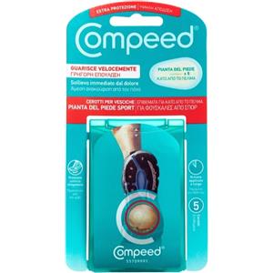 Compeed Cerotto per Vesciche Pianta del Piede Sport 5 pezzi