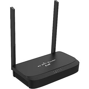 Dawafit Modem Router Wi-Fi Wireless 4G WiFi Sim Card Modulo 300Mbps LAN WAN 2.4GHz Antenna Router di Rete-Spina UE