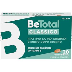 Be-Total Betotal Advance B12 Integratore Alimentare con Vitamina B12, Niacina e Zinco, Supporto per l'Energia Fisica e Mentale, Adulti dopo i 50 anni, Senza Glutine e Senza Lattosio,15 Flaconi
