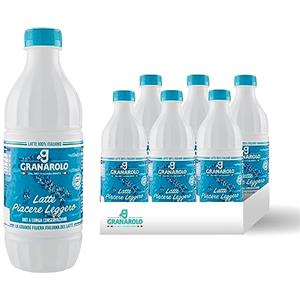 Granarolo, Latte Parzialmente Scremato da 1 Litro, 6 Confezioni di Latte 100% Italiano a Lunga Conservazione grazie al Trattamento UHT, Made in Italy