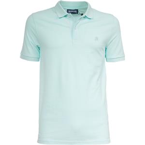 VILEBREQUIN POLO IN COTONE DI VILEBREQUIN 782 CELESTE Uomo