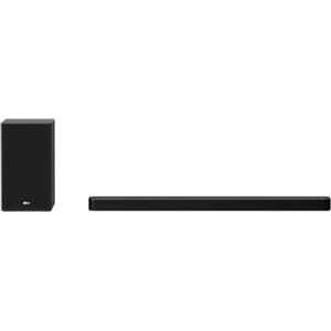 LG SP8YA Soundbar TV 440W 3.1.2 Canali Meridian con Subwoofer Wireless, Bluetooth, Tecnologia DTS:X, Dolby Atmos, Digital, Audio Alta Risoluzione, AI Sound Pro, Ingresso Ottico, USB, HDMI in/out