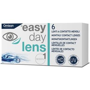 Easy Day Lens, 6 Lenti A Contatto Mensili per la correzione della miopia, -4,50
