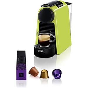 Nespresso Essenza Mini EN85.L, Macchina da caffè di De'Longhi, Sistema Capsule Nespresso, Serbatoio acqua 0.6L, Lime Green