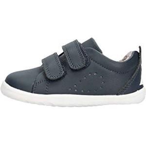 Bobux Step Up Grass Court - Primi Passi - Sneakers in Pelle per Bambini (Navy, 18)