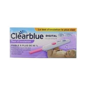 Clearblue Test d'ovulation digital 10 sticks