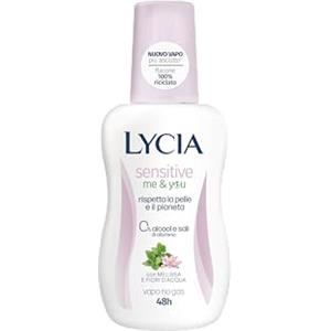 Lycia - Deodorante Vapo Sensitive Me&You, Senza Alcool, Senza Sali di Alluminio, Zero Macchie e Aloni sui tessuti,75ml