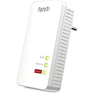 Avm Fritz Powerline 1260 / 1220 WiFi Set (WiFi Access Point, Ideal for Media Streaming)