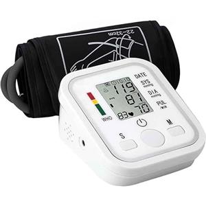 Mamta Misuratore pressione LCD digitale automatico di pressione sanguigna del polso del monitor di battimento di cuore frequenza del polso del braccio...