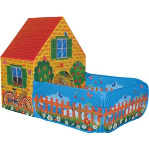 Feber Casetta da giardino per Bambini 200x125x139 cm Casa Gioco con 2 Scale  e Scivolo - 800008590 Casetta del Bosco